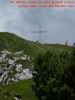 Un ultimo sguardo alla grande Croce posta sulla cima del monte Ario