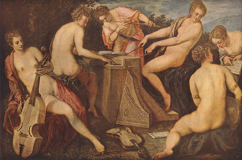 Tintoretto, Donne musicanti