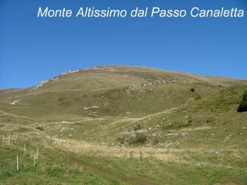 Monte Altissimo da Passo Canaletta